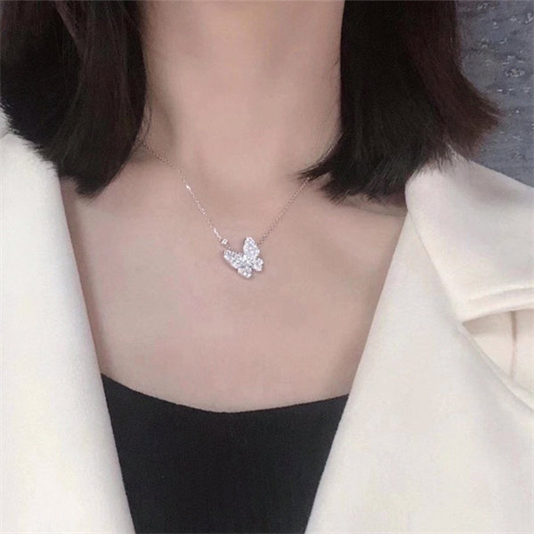 exquisite, clavicle chain, moissanite