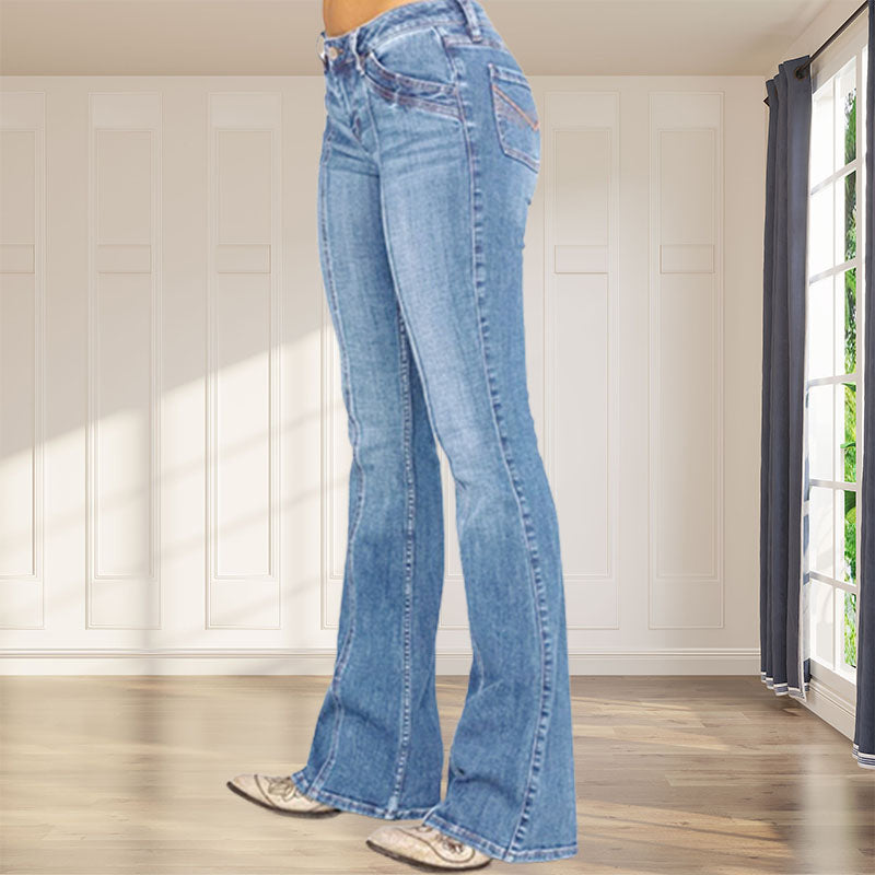 Trendy Flared Jeans