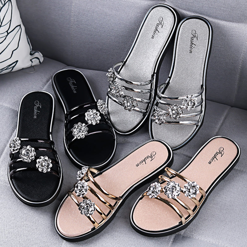 Floral Beach Sandals