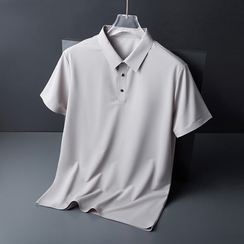 Ice Silk Polo T-shirt