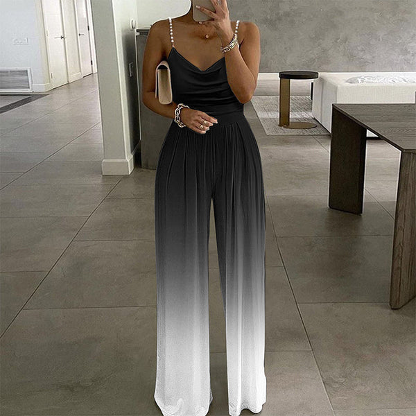 Soft Loose Strapped Jumpsuit
