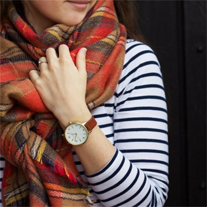 Soft Long Lattice Large Scarf