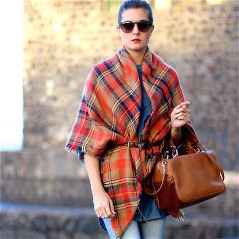 Soft Long Lattice Large Scarf
