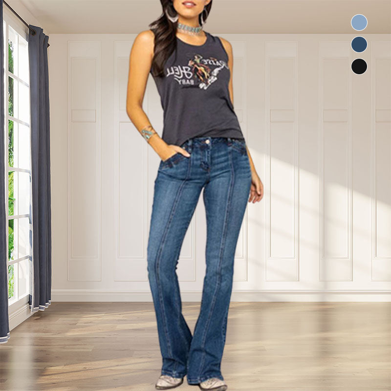 Trendy Flared Jeans
