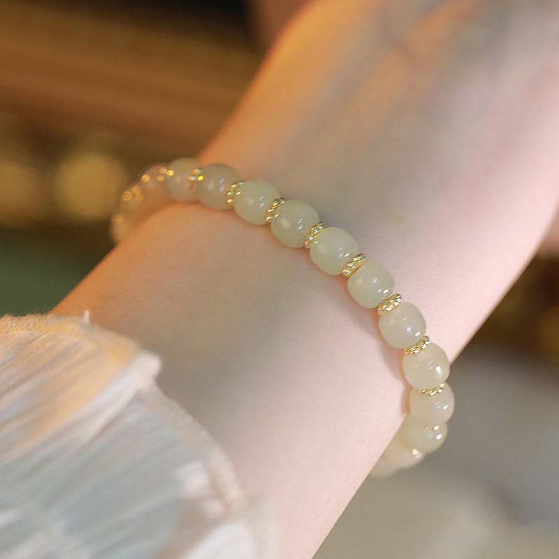 Elegant Hetian Jade Bracelet