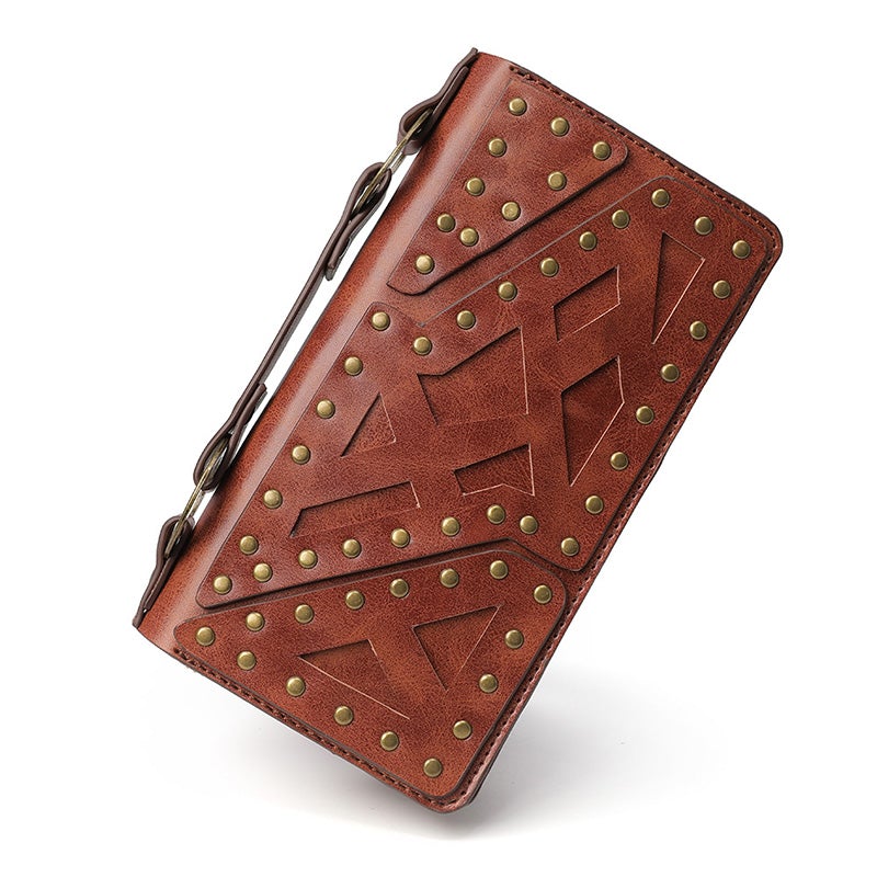 Punk Double Zip Wallet