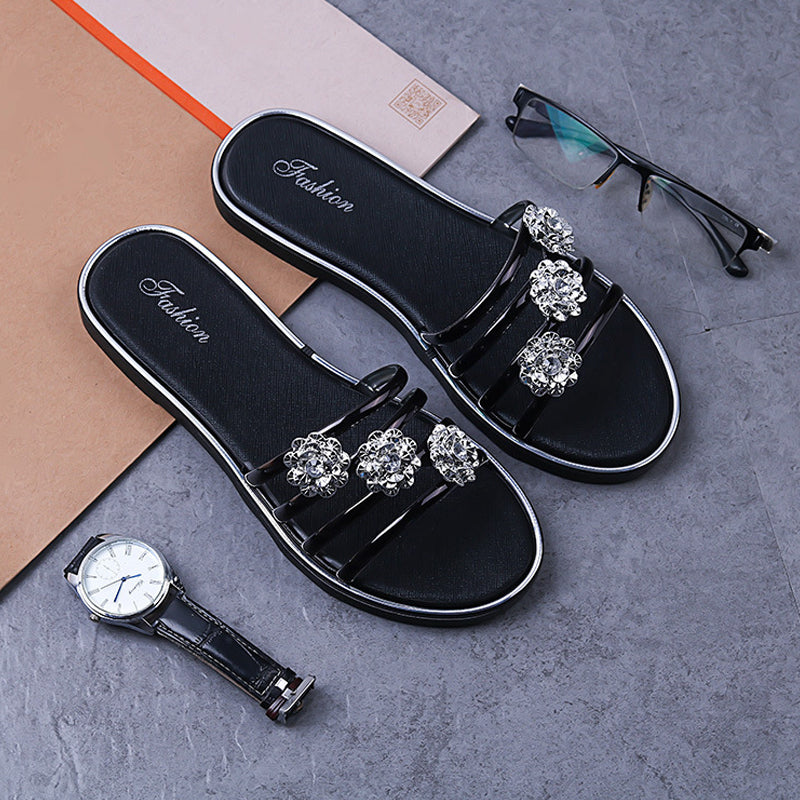 Floral Beach Sandals