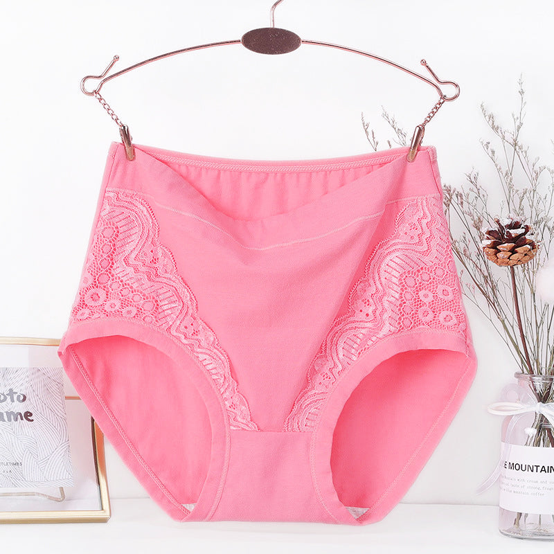 Plus Size High Waist Leakproof Cotton Panties