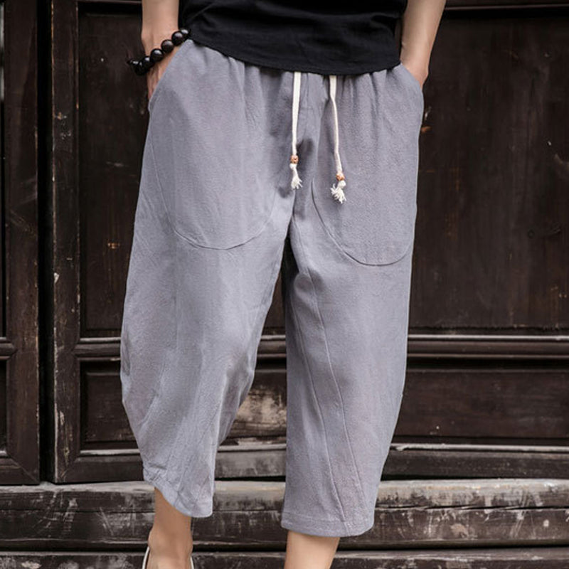 Men's Loose Linen Casual Pants