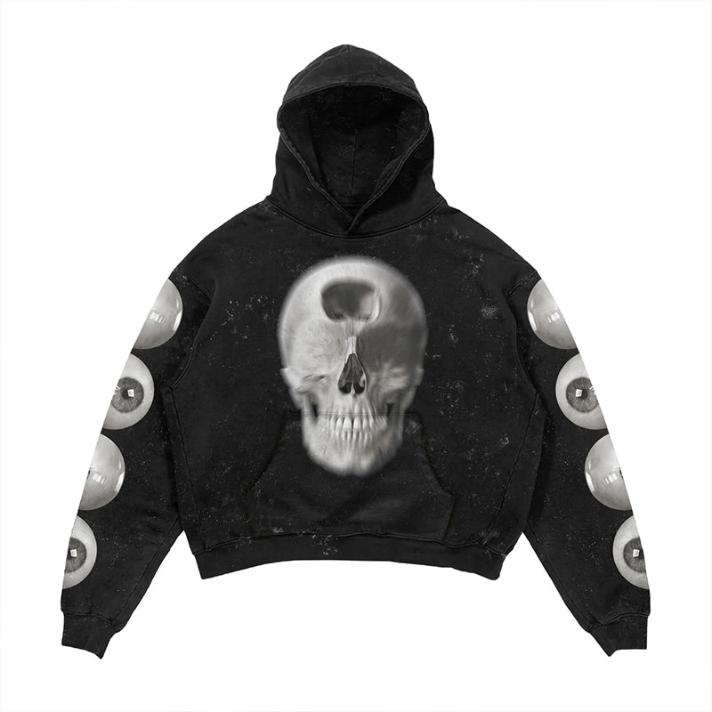 Unisex 3D Graphic Print Skeleton Hoodie