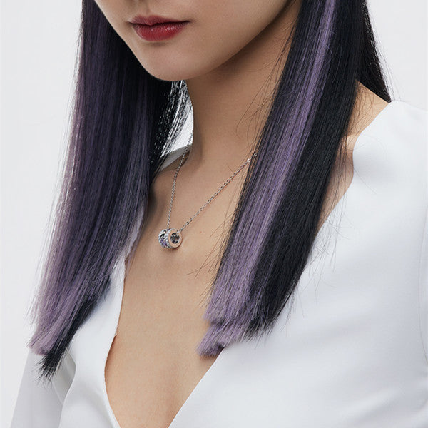 Withinhand Annulus Microset Clavicle Chain Necklace