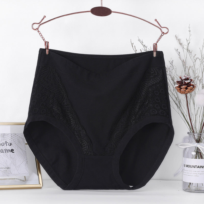 Plus Size High Waist Leakproof Cotton Panties