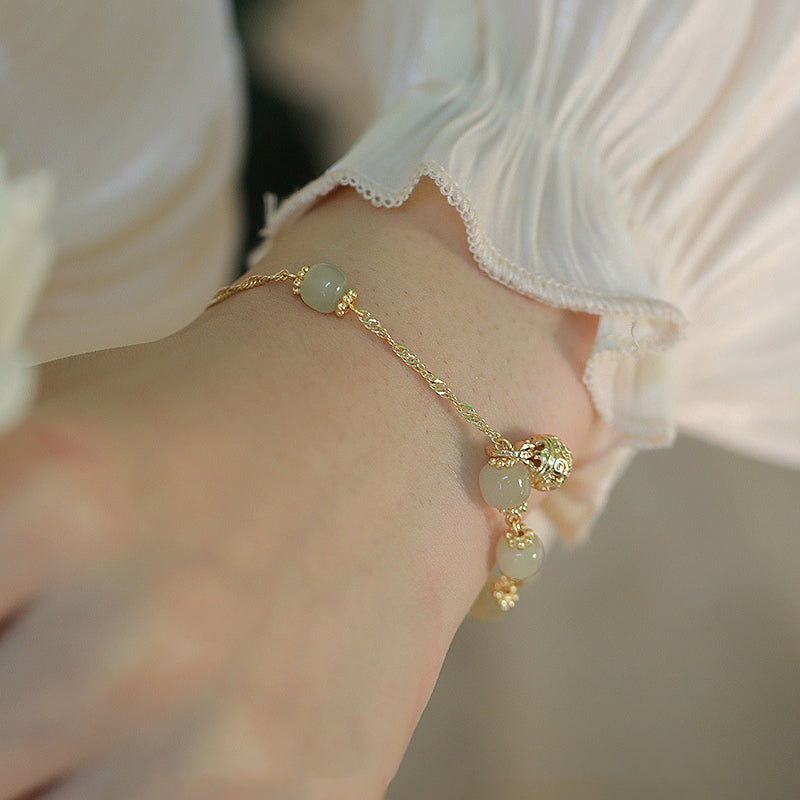 Elegant Hetian Jade Bracelet