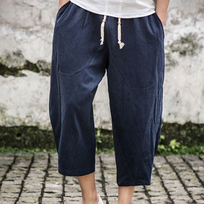 Men's Loose Linen Casual Pants