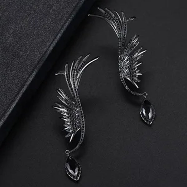 Angel's Wings Climber Earrings