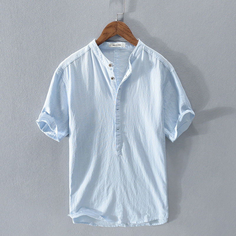 PROVENCE LINEN SHIRT