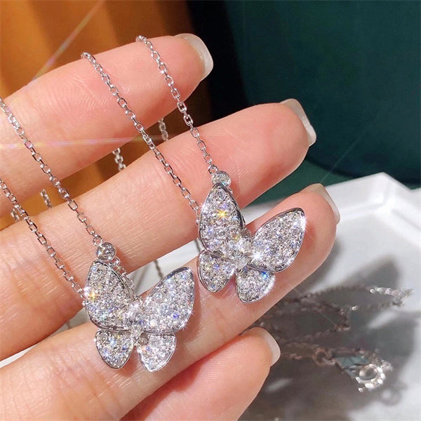 exquisite, clavicle chain, moissanite