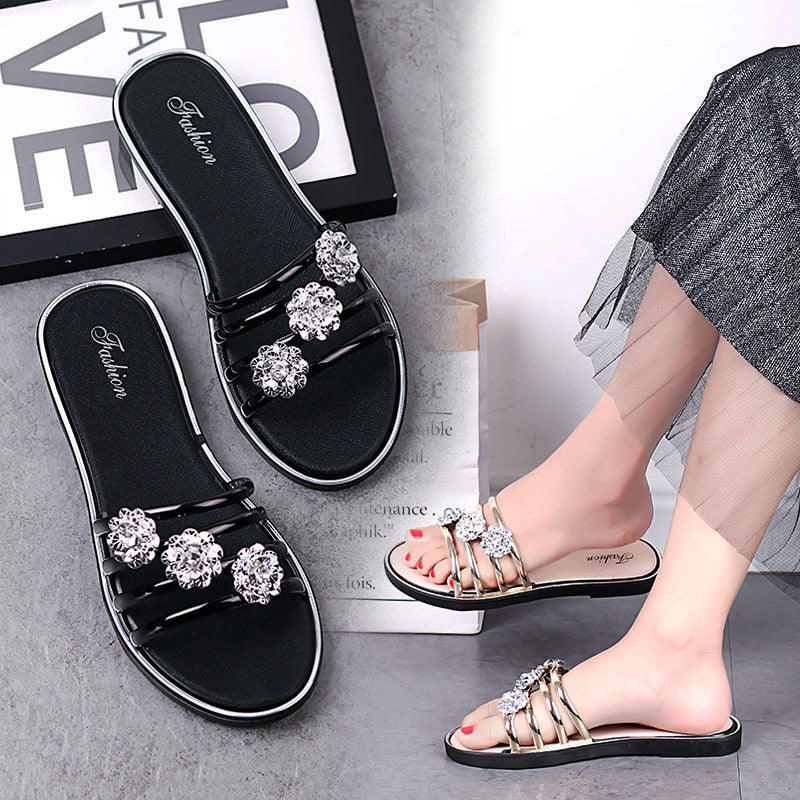 Floral Beach Sandals