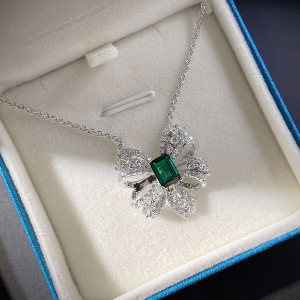 Vintage, Chic, Fashion, Emerald