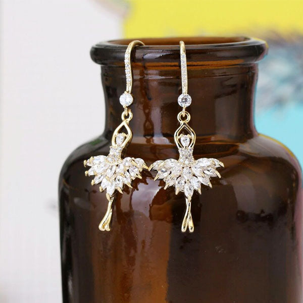 Ballet Girl Earrings