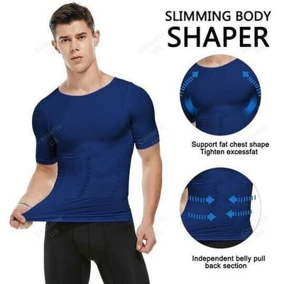 Men's Body Shaping Short Sleeve