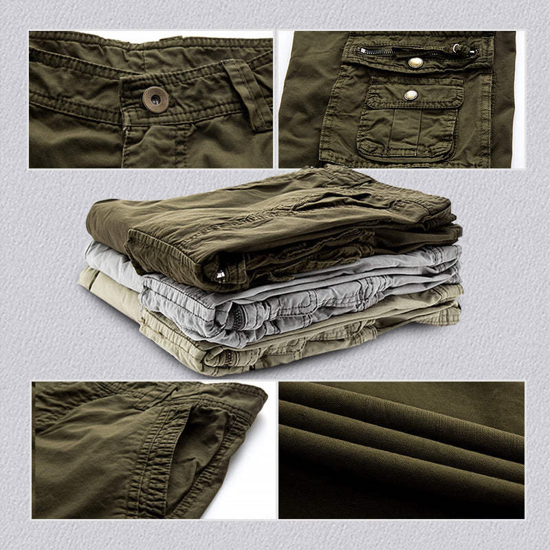 Mens Cotton Stylish Durable Cargo Shorts