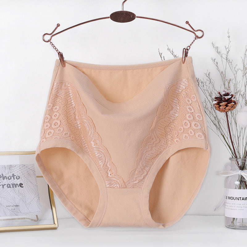Plus Size High Waist Leakproof Cotton Panties