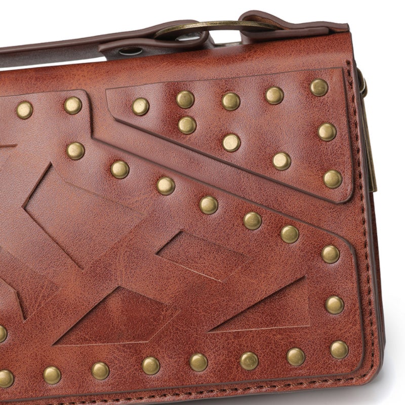 Punk Double Zip Wallet