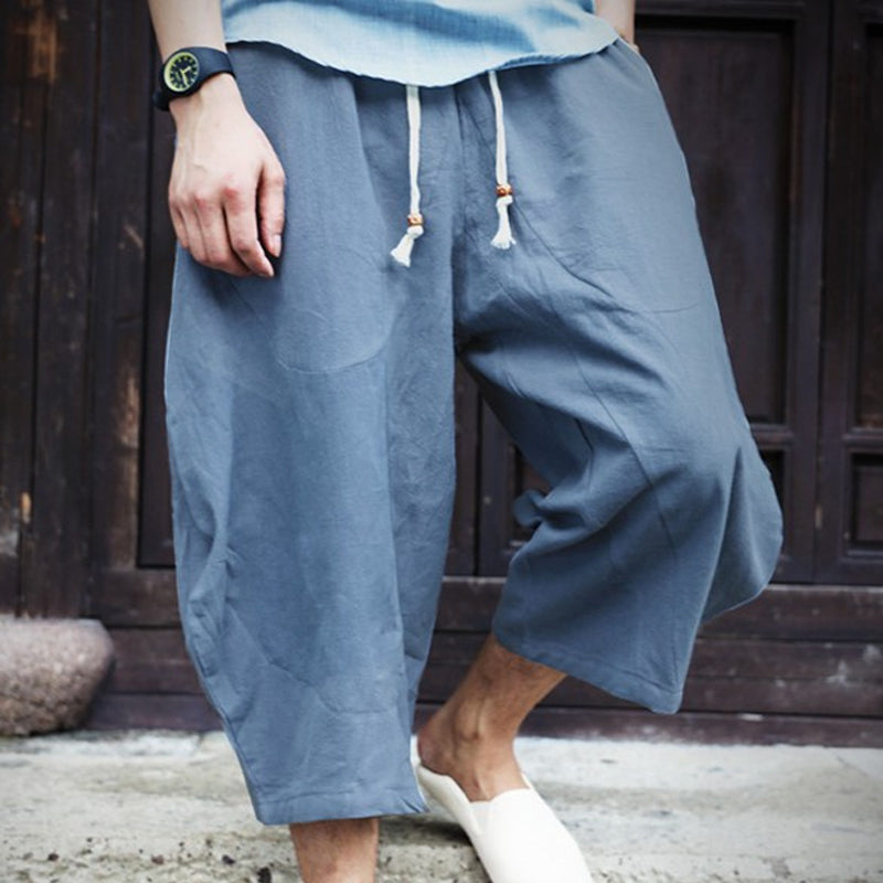 Men's Loose Linen Casual Pants