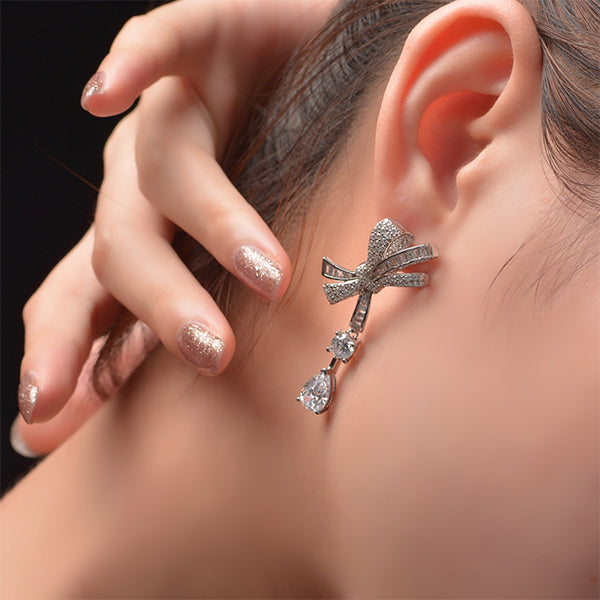 Exquisite,bow tie earrings