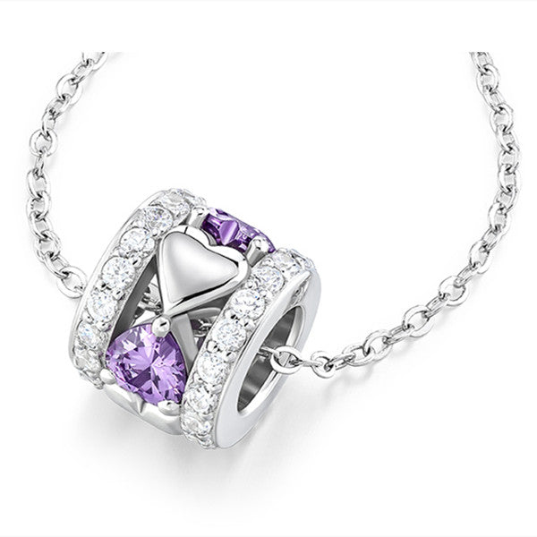 Withinhand Annulus Microset Clavicle Chain Necklace