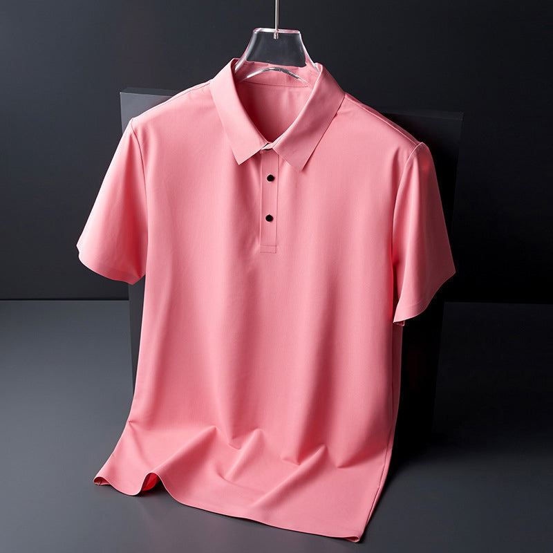 Ice Silk Polo T-shirt