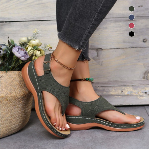 Casual Comfort Wedge Sandals