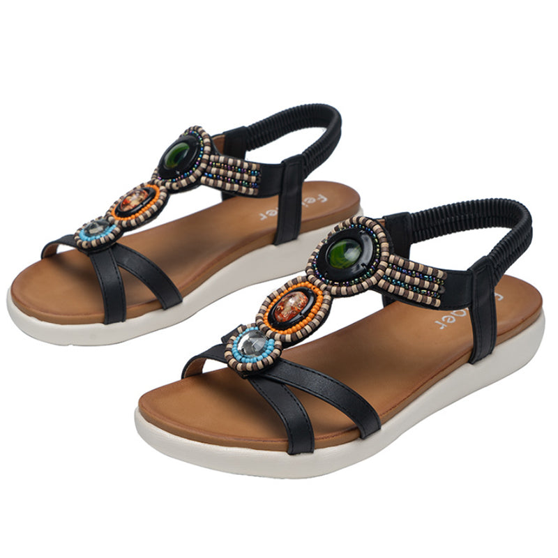 Retro Bohemian Ladies Sandals