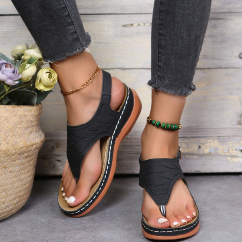 Casual Comfort Wedge Sandals