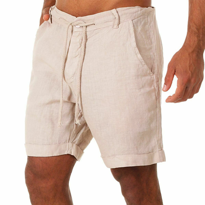 Casual Lace-up Shorts for Men