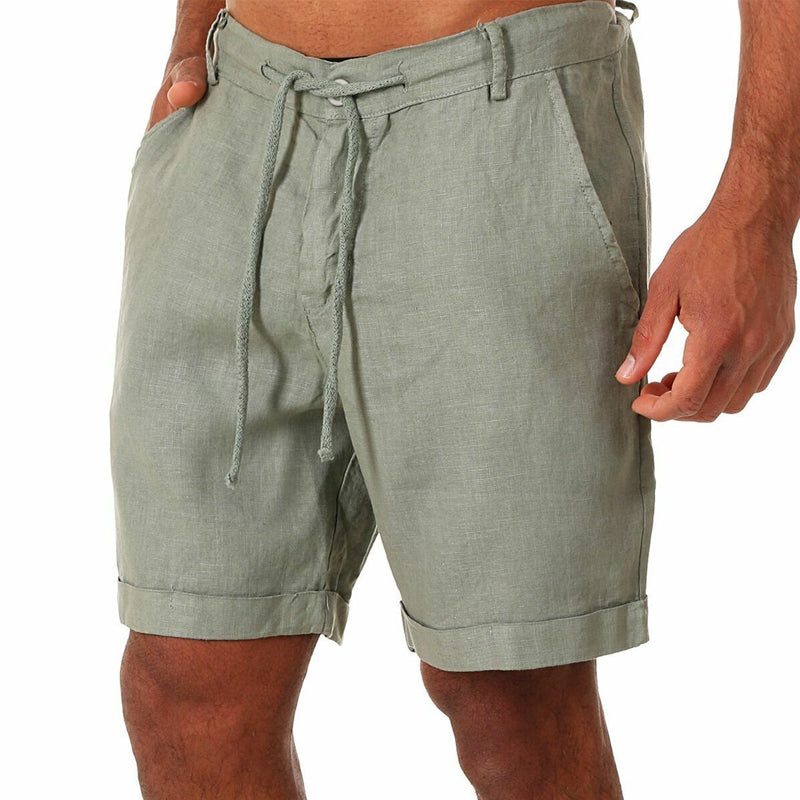 Casual Lace-up Shorts for Men