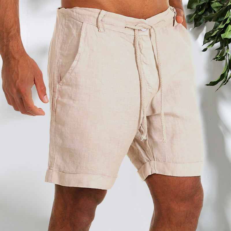 Casual Lace-up Shorts for Men