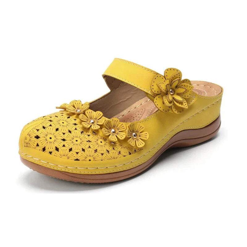 Retro Chic Hole Sandals